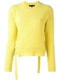 lace-up detail jumper