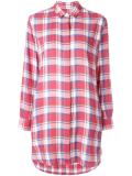 oversized plaid shirt