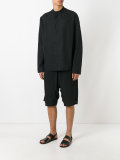 concealed button placket shirt