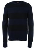 striped Shetland wool sweater