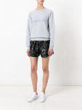 'Parisienne' print sweatshirt
