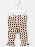 checked leggings