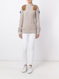 turtleneck ribbed sweater