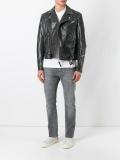 Golden biker jacket