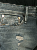 distressed slim-fit jeans 