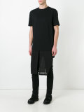 layered long T-shirt 