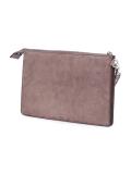 'Brooklyn' grommet detail pouch