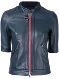 half sleeve zipped jacket