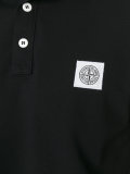 logo patch polo shirt 