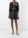 monkey print bomber
