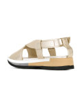 buckled sandals