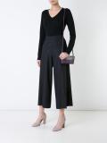 'City' v-neck jumper