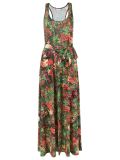 floral print long dress