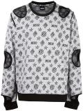 Inside Out cut-off sweartshirt