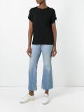 sleeves strap T-shirt