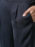 straight-leg trousers