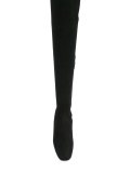 crystal heel over-the-knee boots