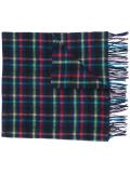 checked scarf