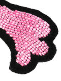 Northern Light beaded bag patch