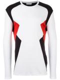 panelled sweatshirt