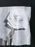 rose print T-shirt