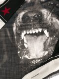 牧犬印花围巾