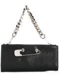 safety pin detail clutch