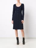 button down dress