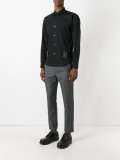 buckle detail long sleeve shirt