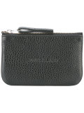 embossed front wallet