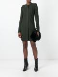 concealed fastening shirt dress