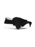 layered detail slip-on sneakers