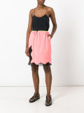 lace trim skirt