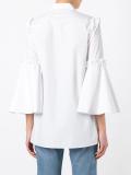 ruffled detail shirt