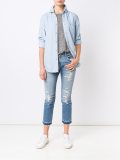 'The Cropped Straight'牛仔裤