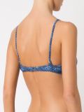 abstract print bikini top