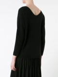 cashmere V-neck jumper 