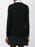 floral intarsia jumper 