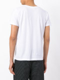 charcoal print T-shirt