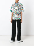 floral print top