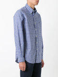checked logo shirt 