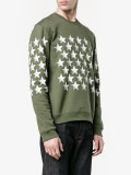 star printed sweatshirt