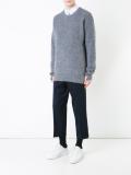 wide-leg cropped chinos