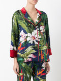 floral print blazer