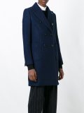 peaked lapel coat