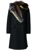 fur collar coat 