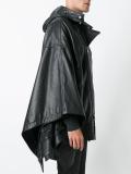 oversized leather coat 