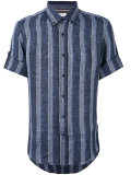 woven stripe shirt 