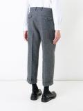 tailored cropped trousers