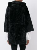 hooded coat